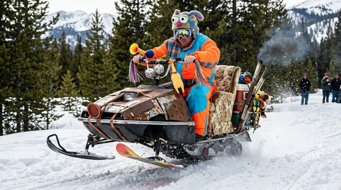Snowmobile Puns