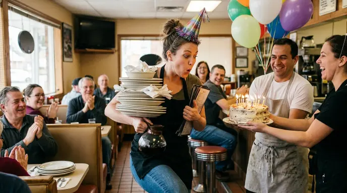 Waitress Birthday Puns