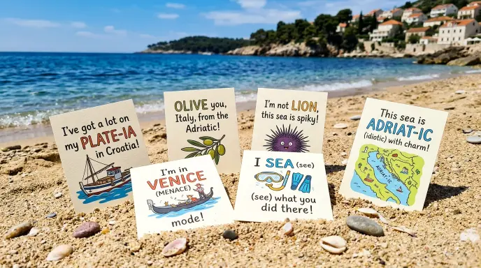 Adriatic Sea Puns
