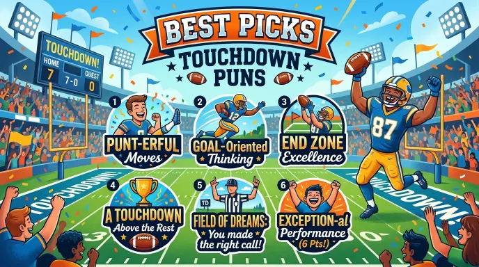 Best Picks Touchdown Puns
