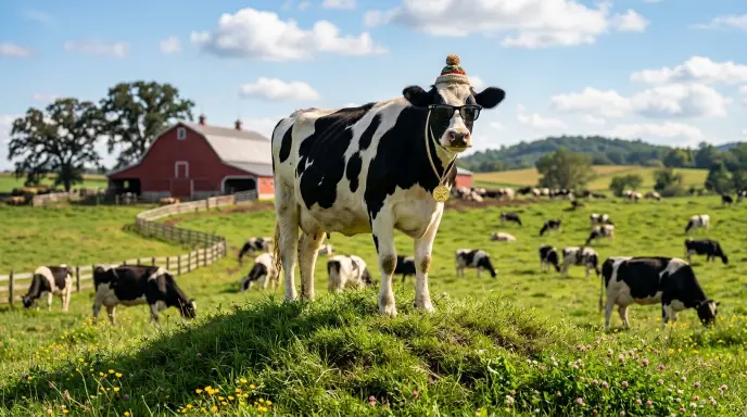 Bovine One-Liners