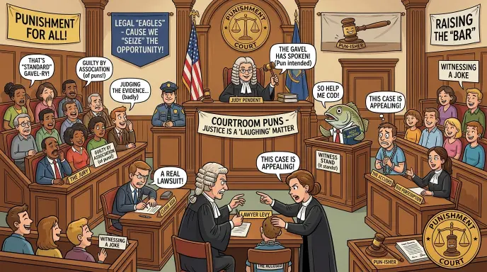 Courtroom Puns