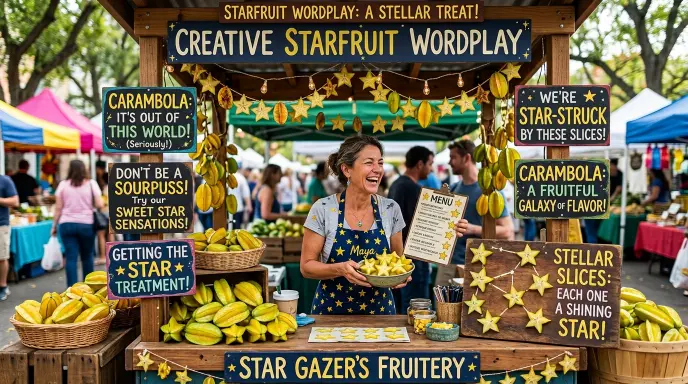 Creative Starfruit Wordplay