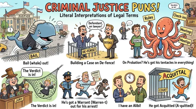 Criminal Justice Puns