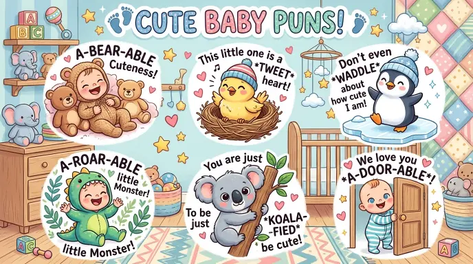 Cute Baby Puns