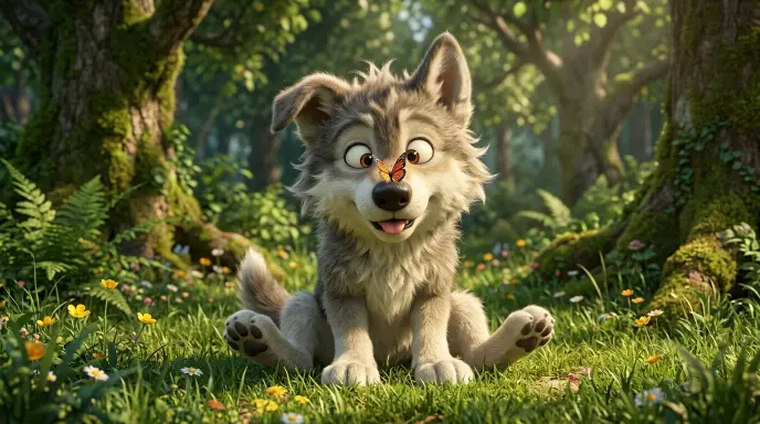 Cute Wolf Puns