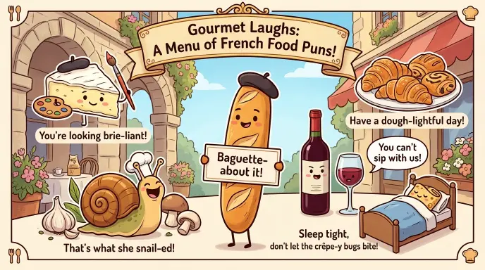 French Food Puns