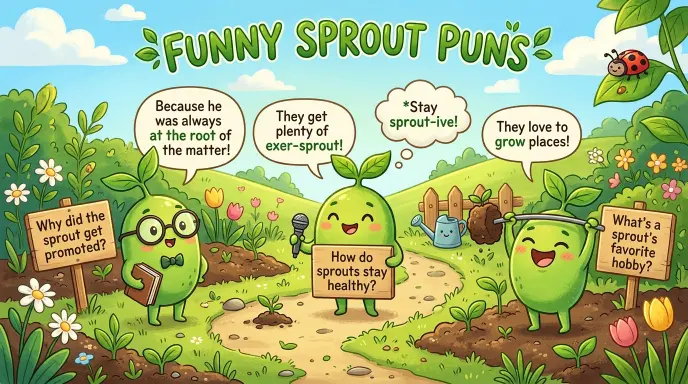 Funny Sprout Puns