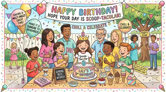 Ice Cream Birthday Puns
