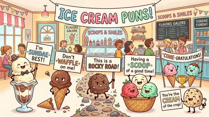 Ice Cream Puns