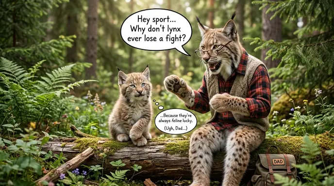Lynx Dad Jokes