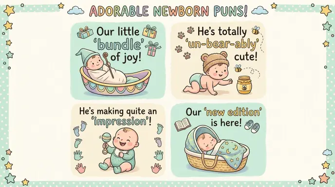 Newborn Baby Puns