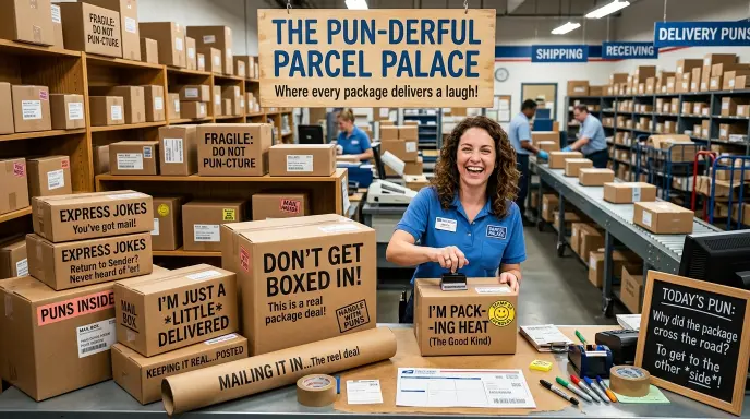 Package and Parcel Puns