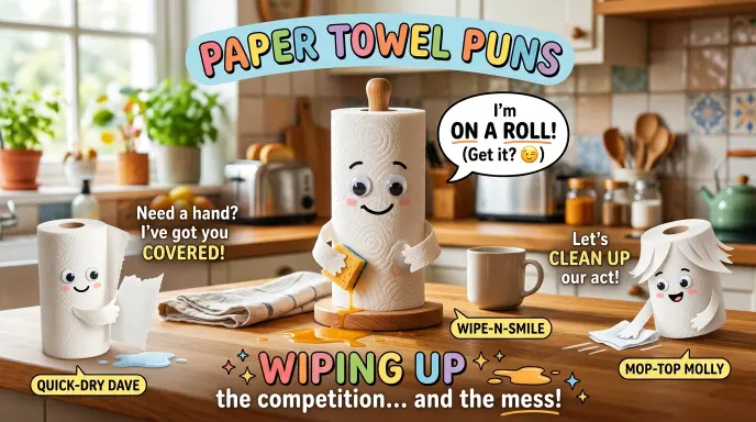Paper Towel Puns
