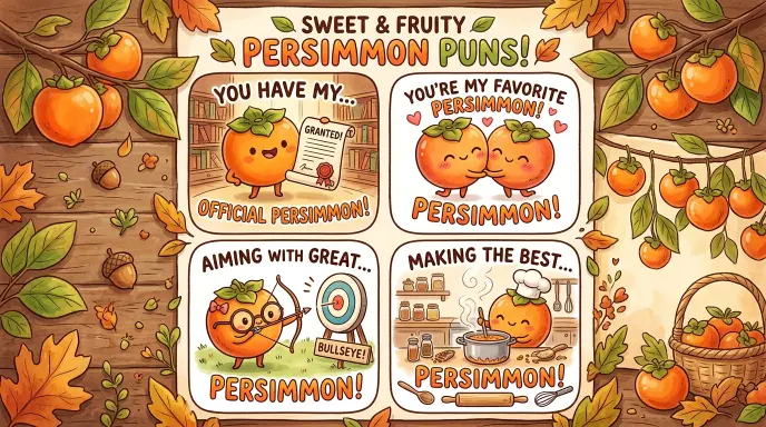 Persimmon Puns