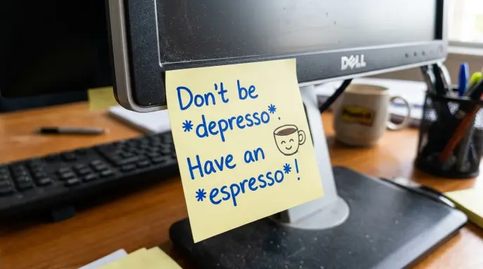 Post It Note Puns for Motivation