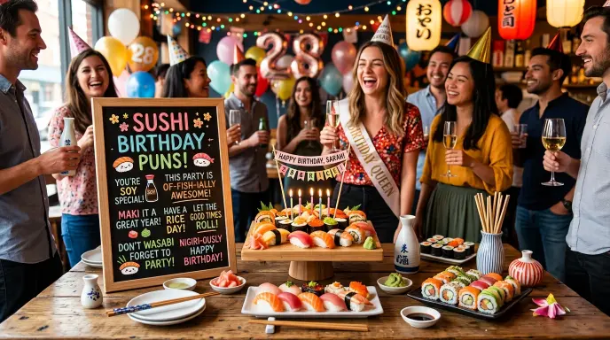 Sushi Birthday Puns