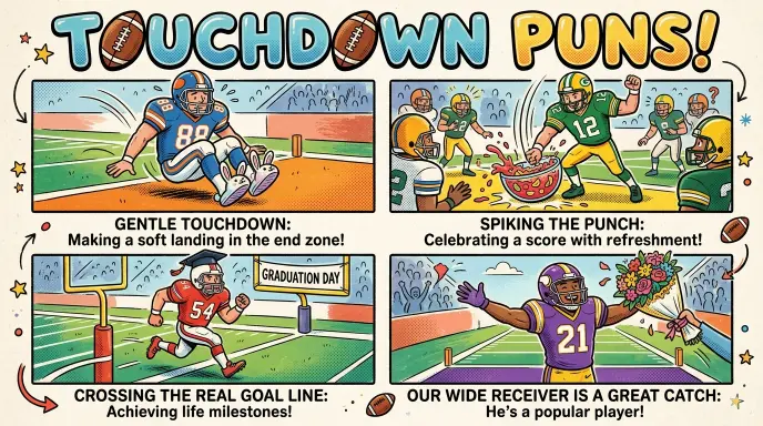Touchdown Puns