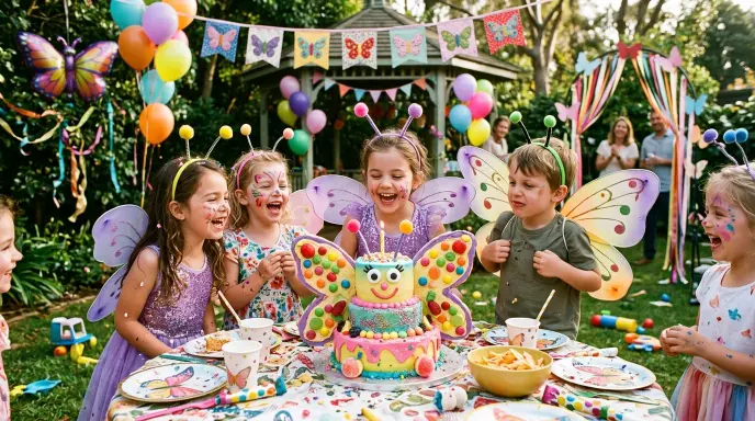 Butterfly Birthday Puns for Kids