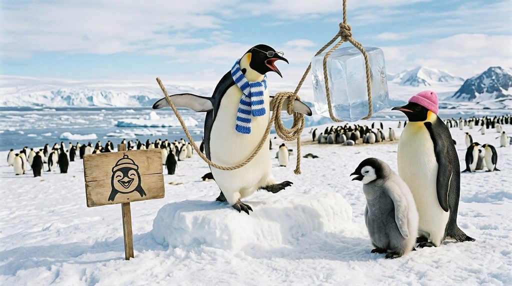 Penguin Dad Jokes