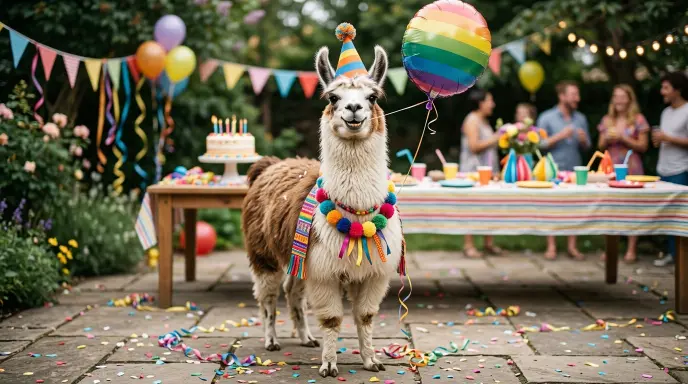 Birthday Llama Puns