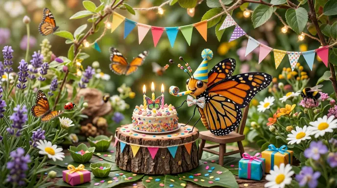 Butterfly Birthday Puns