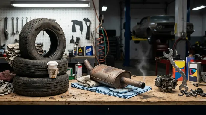 Clever Garage Puns