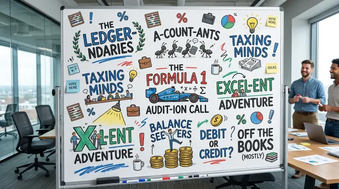 Creative Accounting Team Names