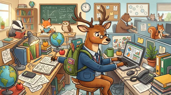 Deer Puns for Work and School
