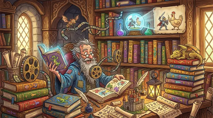 Fantasy Book and Movie Puns