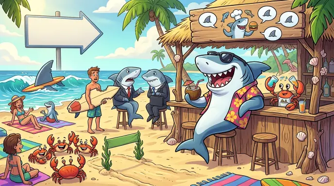 More Funny Ocean and Shark Wordplay