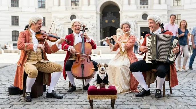 Nice Vienna Music Puns