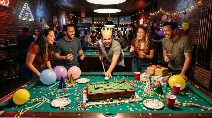 Pool Table Birthday Puns