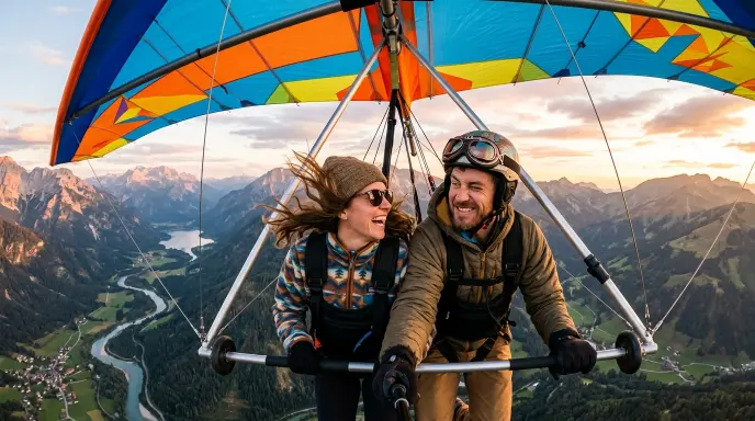 Romantic Hang Glider Puns