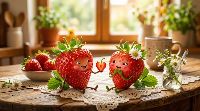 Strawberry Love Puns