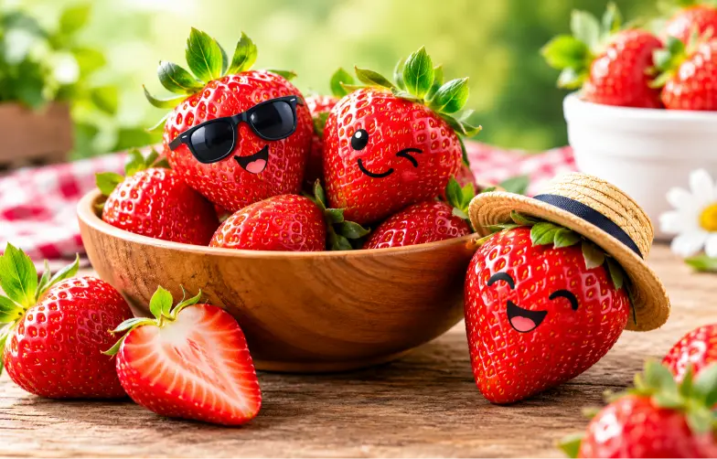 Strawberry Puns
