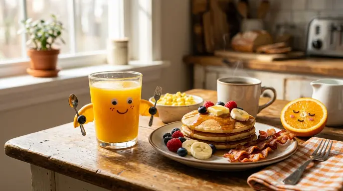 sweet Orange Juice Breakfast Puns