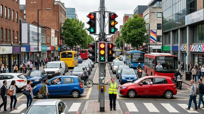 Traffic Light Intersection Puns