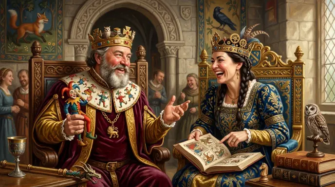 Clever King and Queen Puns