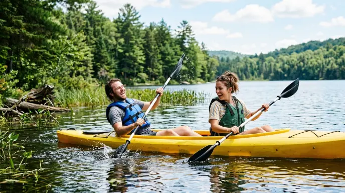 Romantic Kayaking Puns