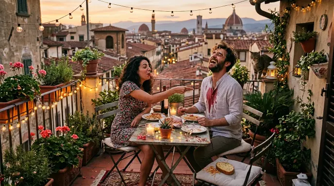 Romantic Terrace Puns